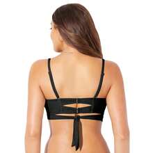 Swimsuits For All Women's Plus Size Intrigue Multi-Way Underwire Bikini Top - MIAMI - View 2
