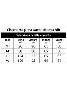 Chamarra Abrigo para Dama - Negro - Ver 3