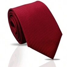 1pc Men's Classic Striped & Polka Dot Handmade Tie, Formal Business Necktie, Suitable For Banquet & Evening Formal Wear, Work & Professional Attire, Casual Italian/British Retro Style Accessories