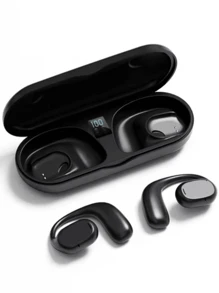 JS270 Wireless Sport Earphones Comfortable In-Ear TWS Bluetooth Ear Hook Earphones - Black - View 10