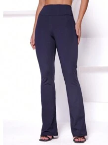 Women Pants - 黑色 - 查看 6