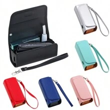 Flip Double Book Cover Smoke Pouch Bag Holder For Iqos Iluma Wallet Leather Case Cigarette Accessories - A - View 6