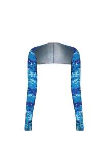 1pc Sun Protection Shoulder Scarf, Perfect For Summer Sports, Outdoor Cycling, Multi-Functional Sunscreen Arm Sleeve, New Spring/Summer Princess Style Shoulder Sleeve With UV Protection, Unisex Sports Cycling Ice Silk Shoulder Sleeve, Sun Protection Arm Sleeve For Summer. - Multicolor - View 23