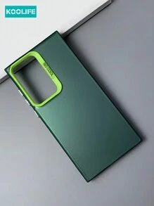 Green Basic Phone Cases 1pc Youthful And Colorful Gradient Anti-Drop Anti-Shock Dual-Layer Phone Case Compatible With Samsung Galaxy S22/S22plus/S22Ultra/S23/S23plus/S23Ultra/S24/S24plus/S24Ultra/A35/A55 [Multiple Colors Available]