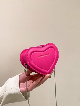 Ultra Small Bag, Women's Bag, Niche Chain, Love Bag, Versatile Crossbody Coin Purse For Women's Shopping, Valentine's Day Valentines