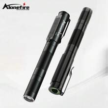 Alonefire 360 Swivel U Ring Clip XPG LED Portable Mini Flashlight 12 Hours Work Outdoor Backpack Hat Pocket Hiking Torch C123A Battery