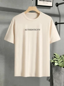 Men T-Shirts - Beis - Ver 2