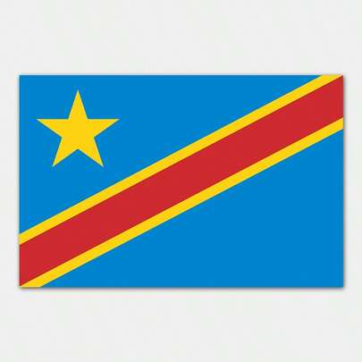 Drapeau, Taille 4, 90 * 150 cm, unilatéral