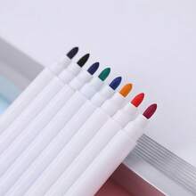 8PCS de rotuladores magnéticos para pizarra blanca de colores a base de agua, utilizados para marcar en oficinas, dibujar en pizarra blanca en trabajos de bricolaje - multicolor - Ver 5