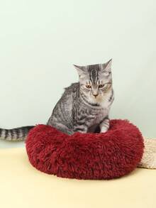 1入深度睡眠巢，適用於重量在4.5公斤以下的小型寵物，適用於貓和狗，全年適用，可愛的設計 - 彩色 - 查看 11