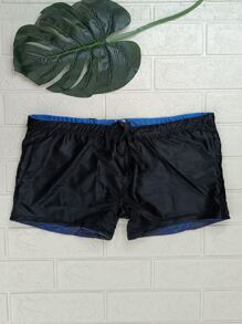 Men Swim Shorts - 藍色 - 查看 3
