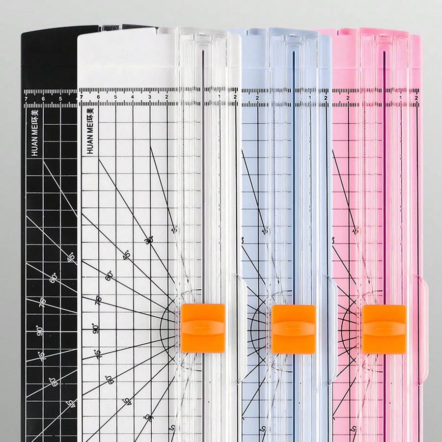 Miniature Paper Cutter And Trimmer Artifact For Photos And Pictures, A4