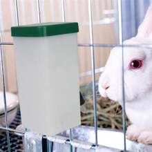 1 PC Rabbit Water Dispenser Drinker Feeder Drinking Fountain Automatic Drinking Equipment Pet Drinker Rabbit Animal Accessories - Dark Green - View 1