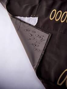 1PC Waterproof & Oil-Proof Apron With Hand Towel For Men & Women, 2024 Restaurant Work Clothes Summer Thin Suitable For Kitchen Cooking & Home Work - Dark Green - View 4