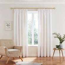 1pc Long Curtain Rods For Windows, Splicing Adjustable Curtain Rod, Single Drapery Rod With Twisted Cage Finial, Bronze/Silver/Black/Gold - Warm Gold - View 7