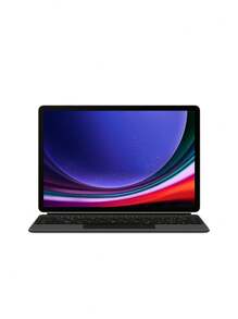 Bao da bàn phím French Book tương thích với Galaxy Tab S9 FE+ Plus S8+ S7 FE Plus S9+ S8+12.4 inch S9 FE 10.9 S8 S7 11 inch Máy tính bảng Bao da bàn phím Book có đèn nền từ tính TrackPad màu đen - người Pháp da đen - Xem 6