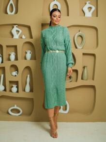 Women Knit Tops - 馬尾 - 查看 6