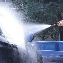 New Upgraded Car Wash Water Gun Garden Hose Nozzle Sprayer, High-Pressure Metal Anti-Leakage Water Hose Nozzle With 3 Adjustable Spray Modes , Suitable For Garden Watering And Car Pet Cleaning,Garden Tools, Gardening Tools For Garden