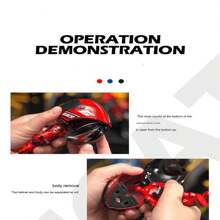 1pc Motorcycle Rider Transformable Doll Helmet Action Figure Desk Decoration Model Gift For Boys And Girls Toys - Multicolor - View 3