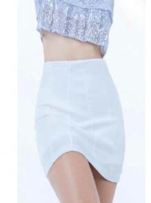 Women Skirts - 彩色 - 查看 4