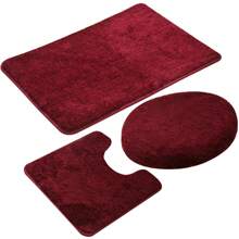 Bath Mats - Burgundy - View 2
