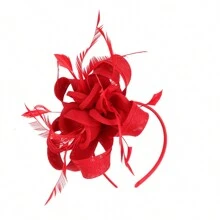 1 chiếc mũ nhiều màu thập niên 1920 dành cho nữ, mũ Fascinator, mũ tiệc trà Fascinator dành cho nữ, mũ Kentucky Derby dành cho phụ nữ vào dịp Giáng sinh - Nhiều màu - Xem 21