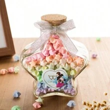 600 piezas de tiras de papel plegado con forma de estrella luminosas y de colores, decoración hecha a mano DIY, decoración para festividades, enseñanza escolar, decoraciones del dormitorio