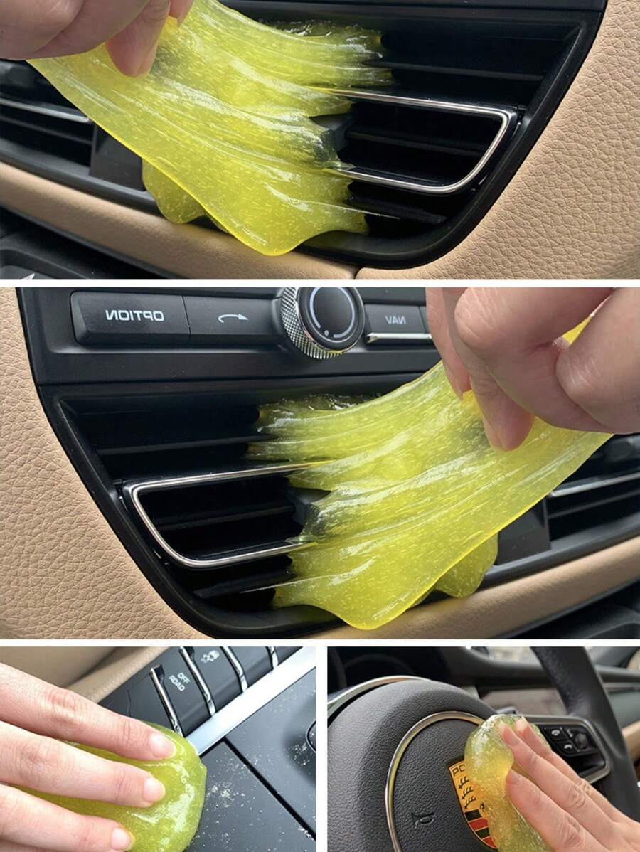 1pc RV Super Clean Slime Dust Cleaner, Reusable Magic Air Outlet Dust