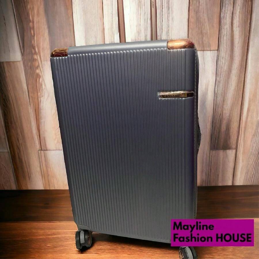 25 Kilo Gray Travel Suitcase Expandable 5 Cm With Key - Grey - View 1