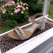 Women Heeled Sandals - trắng - Xem 7