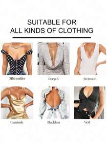 1 Pieza Protección Multiusos Para Los Pies & Protector Del Tobillo & Pegatina Para El Pecho & Levantamiento Invisible Del Pecho & Pegatina Anti-exposición - Beis - Ver 4