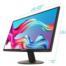 SCEPTRE 20" Computer Monitor Gaming Office 1600x900 HD+ 75Hz HDMI Built-In Speakers Wall Mount Ready Black (E20 Series)