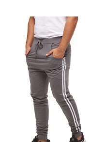 Men Sweatpants - Màu xám đen - Xem 1