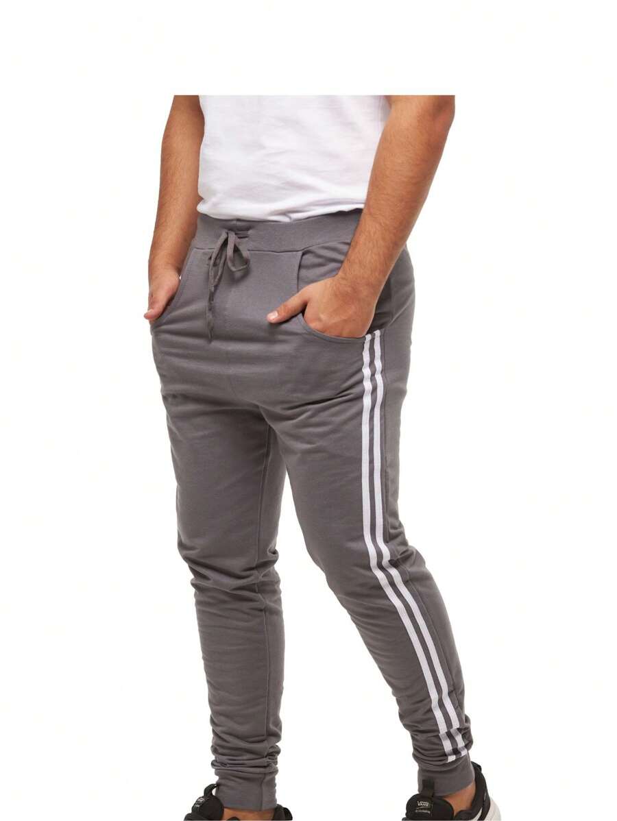 Men Sweatpants - Màu xám đen - Xem 1
