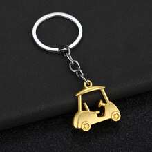 Creative 3D Stereo Golf Cart Keychain Replica Hanging Ornament - Golf Keychain - View 23