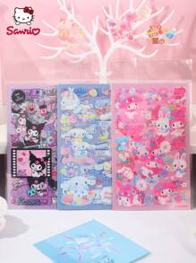Classic Character Stickers - Pack Of 4, PET Material, 6 Unique Styles, Adorable Designs, Non-Repeating, Suitable For All Ages, Ideal For Decorating Journals, Notebooks, Water Bottles, Cups, Envelope Seals, And More Back To School