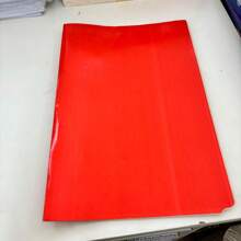 Pasta Grampo Trilho Vermelho Papel Frama - Vermelho - Visão 1