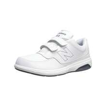 New Balance Mens Signature Solid Walking Shoes - White - View 1