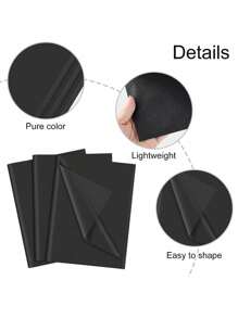 10/30/100 件白色/黑色薄纸套装、节日工艺纸、DIY 礼品包装用品、生日派对装饰品 - 彩色 - 查看 8