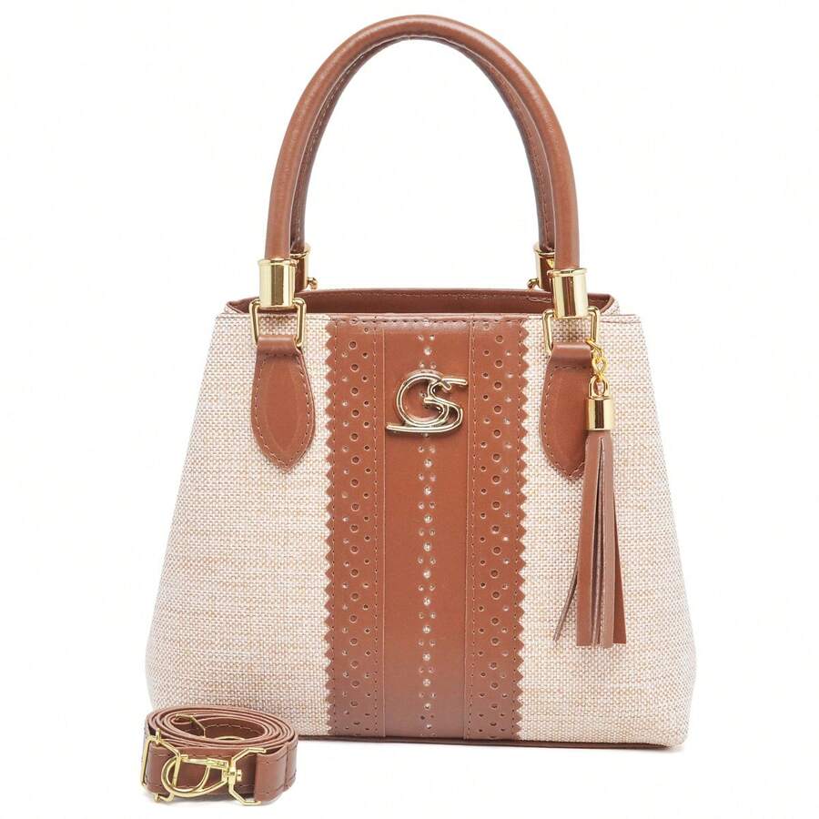 Women Shoulder Bags - 駝色 - 查看 1