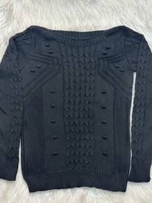 Women Sweaters - màu đen - Xem 1