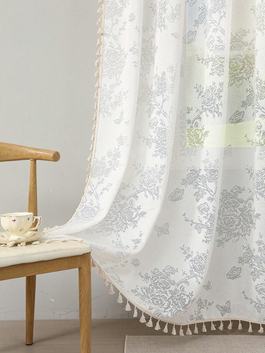 6 Stück Spitzenapplikation 25x9cm - Stickerei-Besatz Für Brautkleider