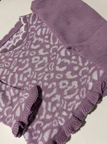 CONJUNTO TRICÔ BEBÊ MENINA - Roxo - Visão 1