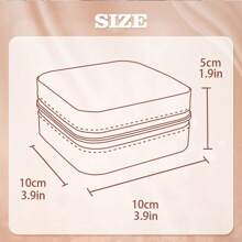 旅行珠寶盒，情人節禮物，伴娘禮物，刻字珠寶盒，女士生日禮物，珠寶收納盒，母親節給媽媽的好禮物