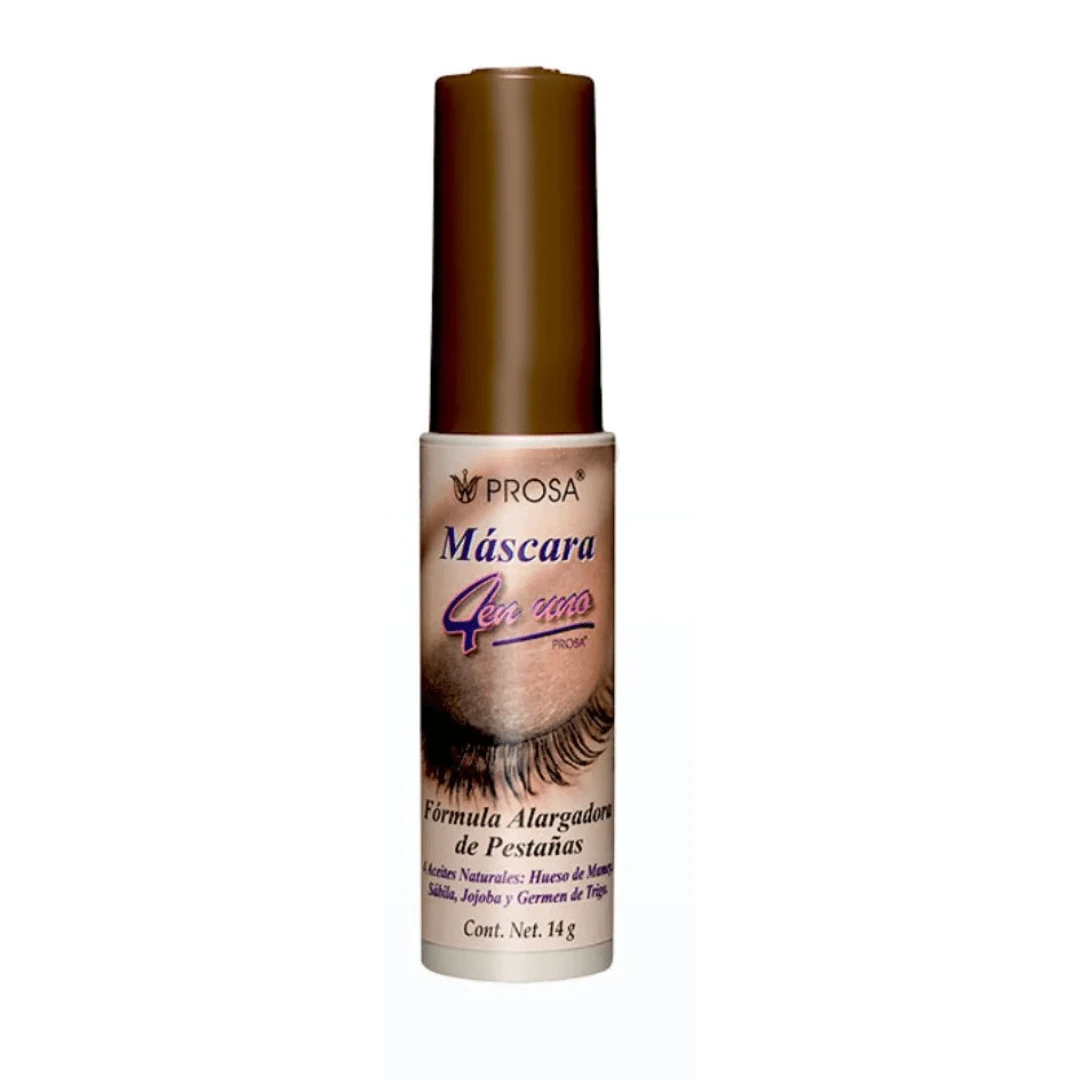 Rimel Café, Prosa, waterproof, color duradero, máscara de pestañas 1pz - Marrón - Ver 1