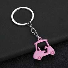 Creative 3D Stereo Golf Cart Keychain Replica Hanging Ornament - Golf Keychain - View 21