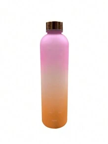 Chai Nước Nhựa Dung Tích Lớn Chai Thể Thao Xe Cup Leo Cup Có Thể Tùy Chỉnh 970Ml Một Gói - Nhiều màu - Xem 11