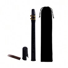 Pocket Sax Mini Portable Saxophone Little Saxophone With Carrying Bag Woodwind Instrument Musical Accessories - Black - View 10