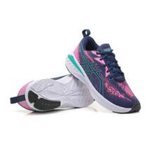 Women Wedge Sneakers - Màu xanh hải quân - Xem 4