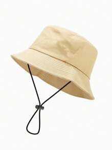 1 件女式 60 厘米超大帽檐渔夫帽太阳帽，纯色休闲渔夫帽适合日常佩戴 - 大尺碼漁夫帽 - 查看 4